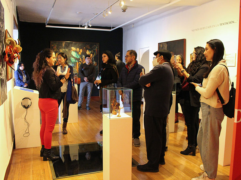 ¿Cómo caímos en las Tentaciones? Un recorrido mediado en el Museo del Carmen Alto