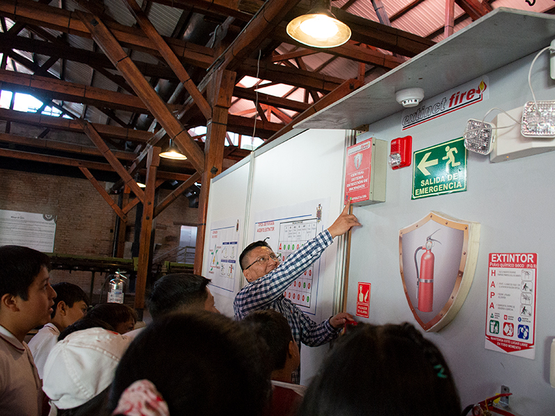 Instituciones educativas participaron de las jornadas de riesgo en el MIC