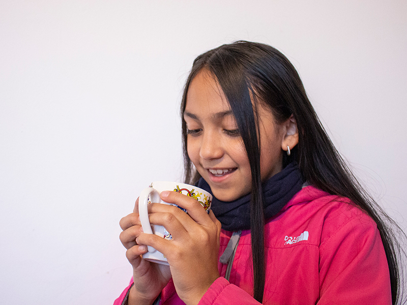 Dibu-olfateando la colada morada: una actividad para los peques de la casa en este feriado
