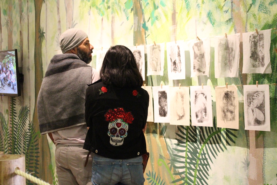 Texturas y olores de la naturaleza.