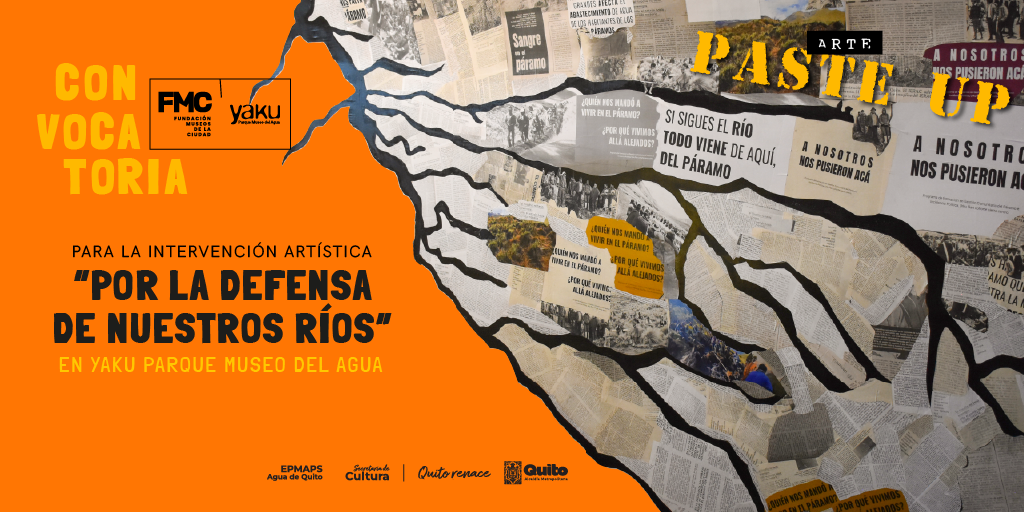 Convocatoria para implementación de la intervención artística en Yaku Parque Museo del Agua